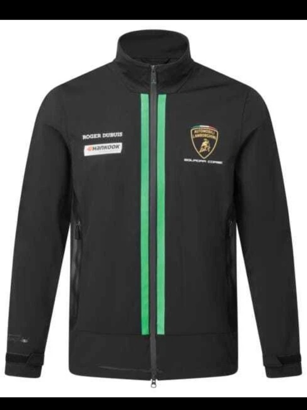 Automobili Lamborghini Squadra Corse Team Softshell Jacket- Black sz S